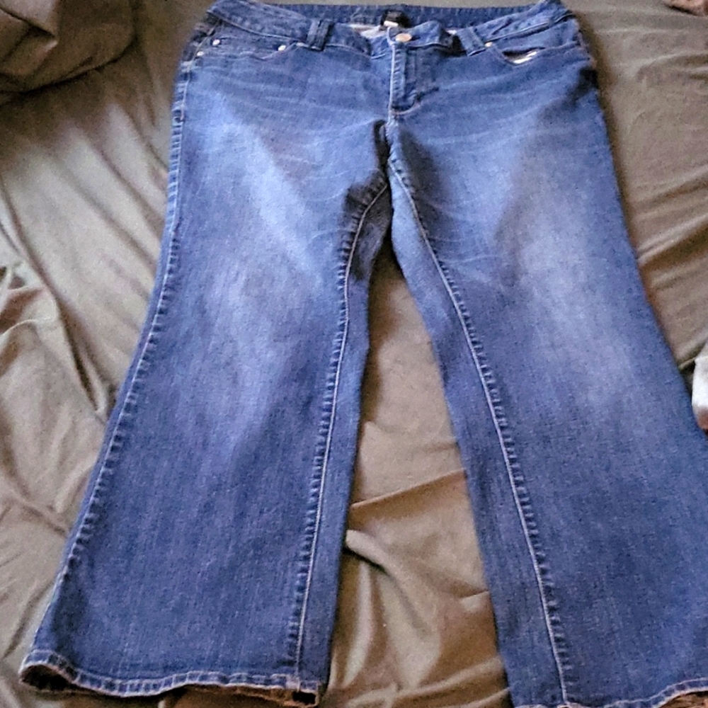 Size 18 petite boot cut jeans